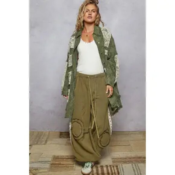 POL Willow & Lace Boho Patchwork Jacket Sizes Various - Picture 6 of 13